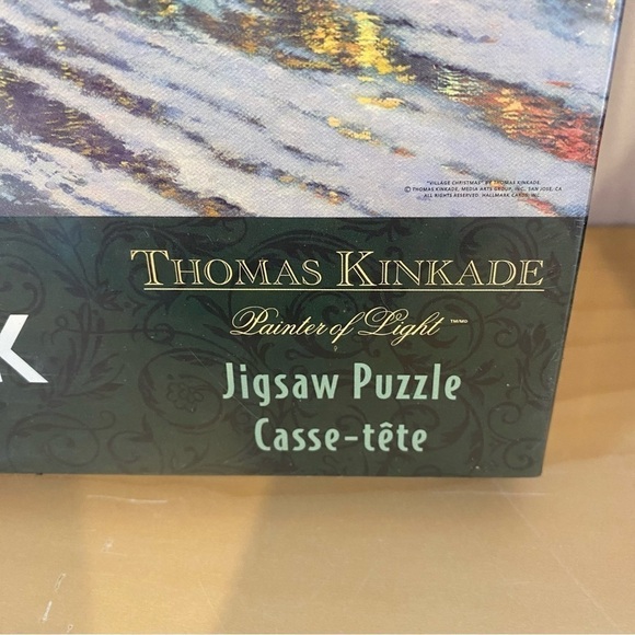 NEW Springbok Thomas Kinkade Village Christmas Puzzle 1000 pieces - Picture 6 of 7